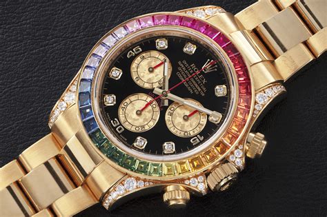 rolex daytona diamond dial|Rolex daytona gold with diamonds.